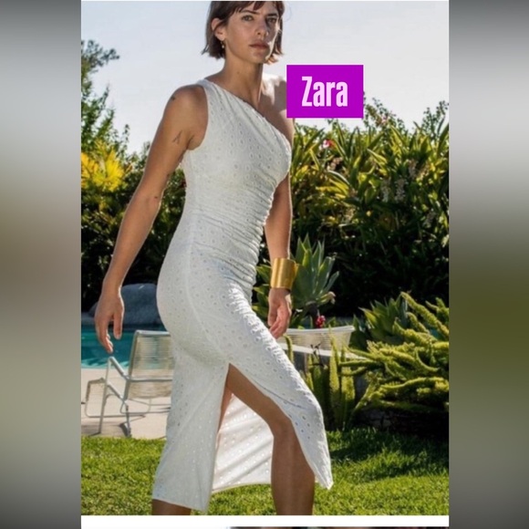 New year sale NWT ZARA Vacation EMBROIDERED ASYMMETRIC
DRESS S
🚨PRICE FIRM - Picture 8 of 16